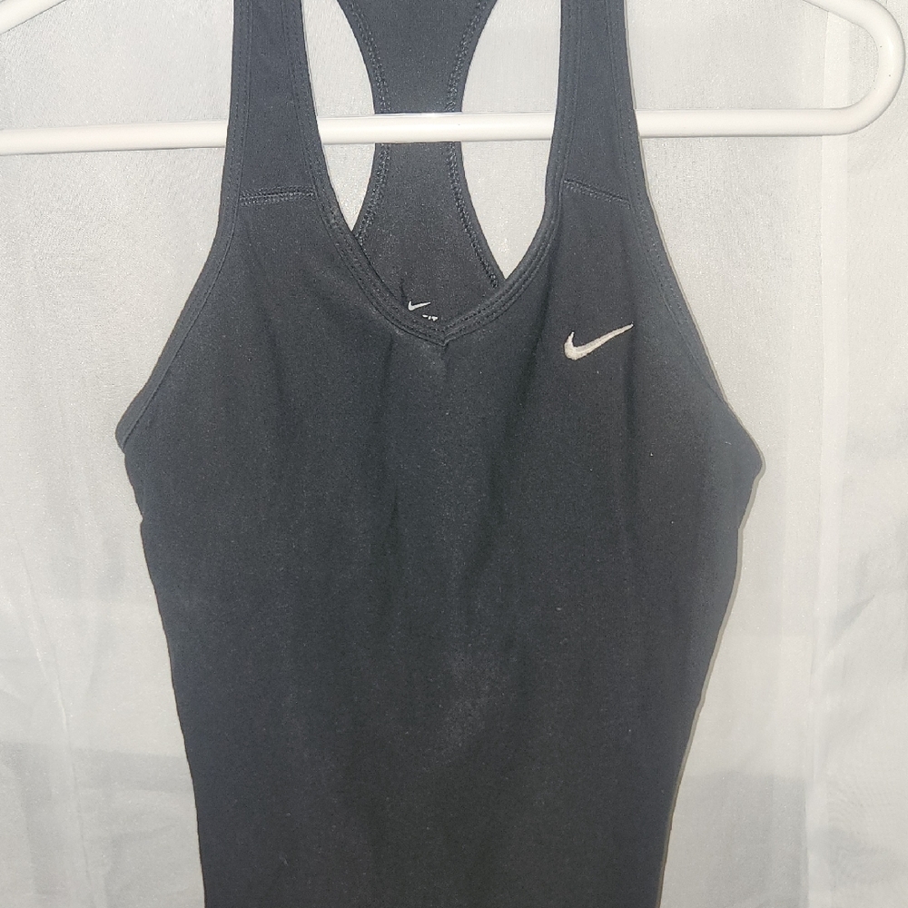 Nike Black Racerback Tank Top
